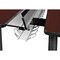 Kee Desking Kee Benching Systems, Black, Mahogany, Wood, Metal MBSPD6024MHBPBK - alternate 6